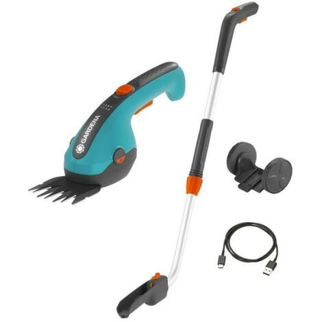 Cisailles à Gazon AMA 33037 - Lame Orientable 360° - 12 Positions De Coupe Cisaille A Gazon