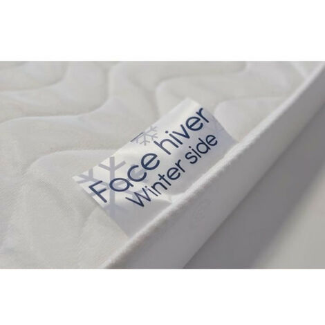 Matelas Climatisé TINEO 60x120 cm - Epaisseur 10 cm - Livre avec un plan incliné 15°