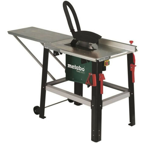 Metabo – Scie sur table 315mm – Puissance 2000W – Moteur induction silencieux – Frein moteur et protection surcharge – Pour bois d'équarrissage - TKHS 315 C (1/2)