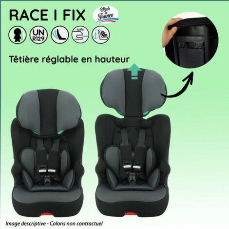 Siège auto i-Size Solution G i-Fix Moon Black - Made in Bébé