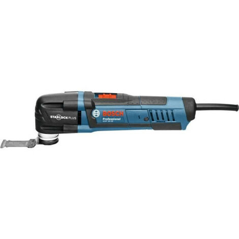 Bosch – Découpeur-ponceur filaire 300W – Interface Starlock pour transmission optimale – Outil multifonction pour bois dur et teck - GOP 30-28 (1/4)