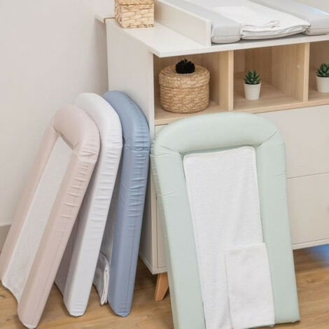 Matelas a  langer avec 2 éponges amovibles - Lilas - 42 x 70 cm
