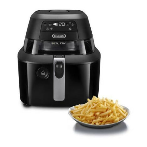 Friteuse Electrique - DELONGHI - FH2133/1 - Capacité 1,25kg - Cuve  anti-adhérente - 1400W