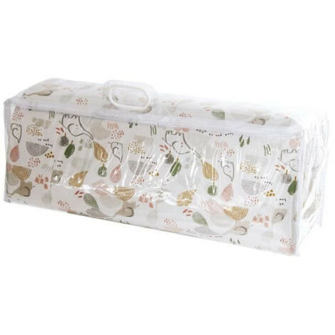 Matelas Bébé Voyage Tinéo 60x120x4cm - Déhoussable, Sac De Transport, PVC Isolant, Fabriqué En France (Jungle)
