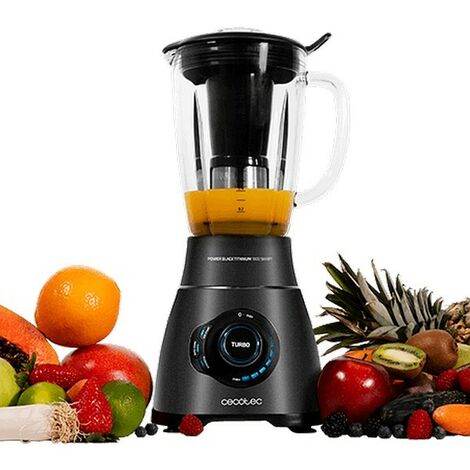 Bol mixeur Cecotec Power Black Titanium 1800 Smart 2,1 L 1800W