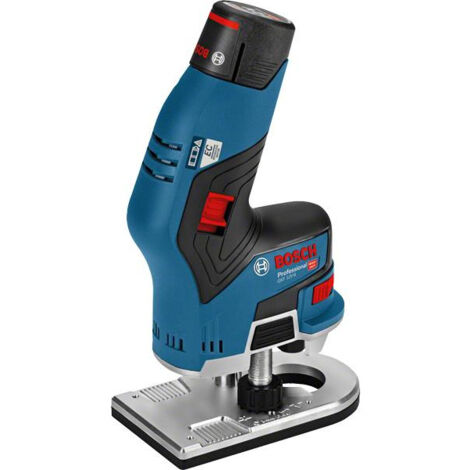 Bosch – Affleureuse sans fil 12V – Moteur EC sans charbon – Vitesse 13000 t/min – Pour affleurage bois et plastique - 06016B0002