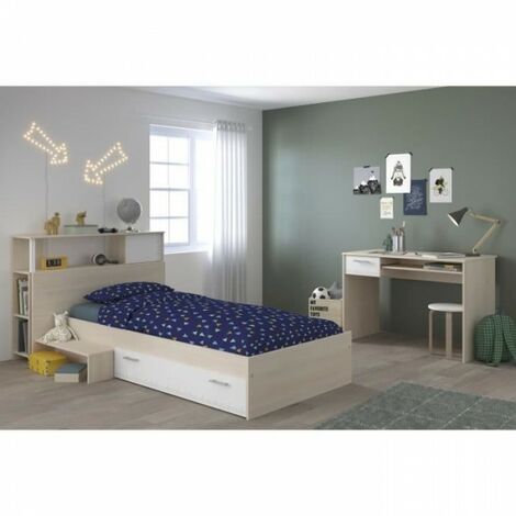 PARISOT Chambre Enfant Complete Tete De Lit + Lit + Bureau - Style ...