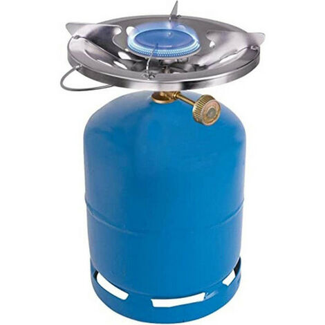 Réchaud à Gaz Super Ego Grand - 1900W, Autonomie 32h, Réglable - Pour Camping, Extérieur