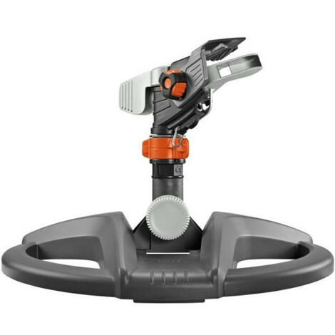 Arroseur GARDENA -canon traîneau Premium – Portée réglable 12.5m max – Superficie max 490m² – Pour jardin XL Garantie 5 (1/5)