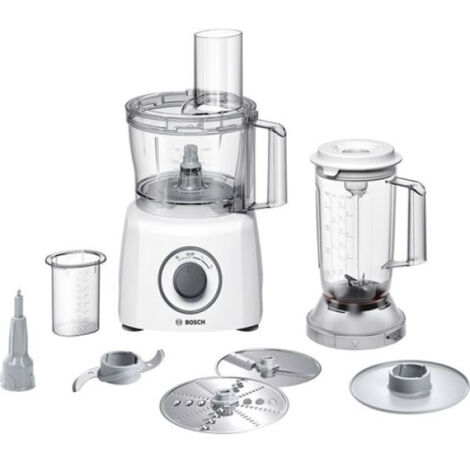 Bosch – Robot multifonction 800 W – 2 vitesses + pulse – Bol mélangeur 2,3 L – Bol mixeur 1 L – Accessoires inclus - MultiTalent3