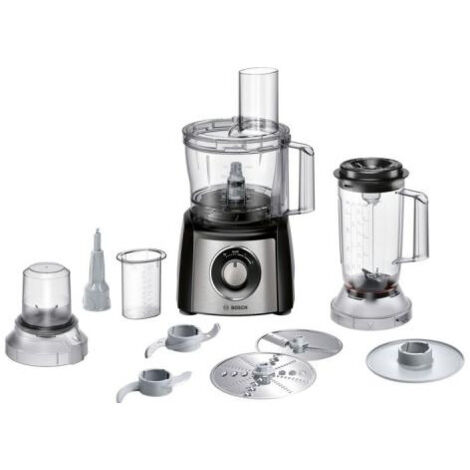 Bosch – Robot multifonction 800W – 2 vitesses – Touche Pulse – Accessoires pour hacher, mélanger, pétrir – Compact et léger - MCM3501M