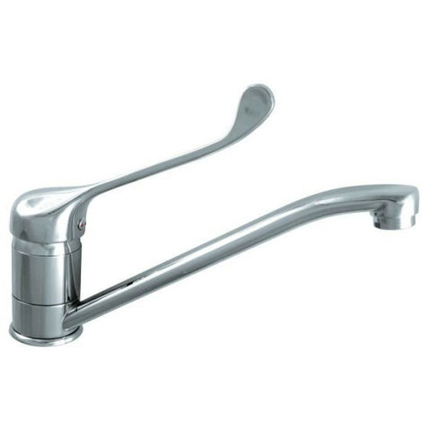 ROUSSEAU Robinet mitigeur de cuisine Edinburgh PMR - Sans douchette - Chromé (1/3)