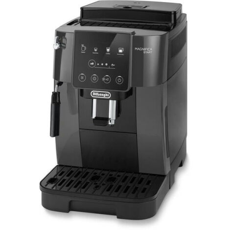 Delonghi – Cafetière expresso automatique avec broyeur – Préparation café en grains ou moulu – Panneau de commande intuitif – 3 recettes de café (1/5)