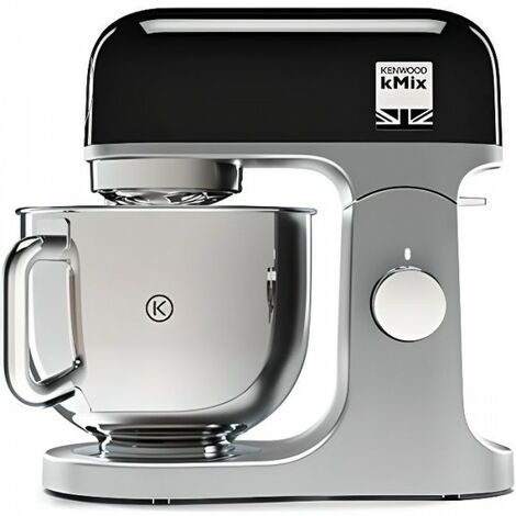 Kenwood – Robot pâtissier 1000W – Bol inox 5L – 6 vitesses – 3 accessoires – Couleur noir – Idéal pour pâtisserie professionnelle - KMIX750BK (1/5)