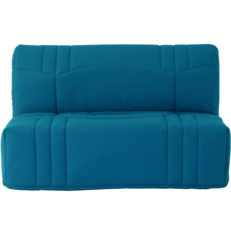 Banquette BZ DREAM - Tissu 100% Coton bleu canard - Couchage 140x190 cm