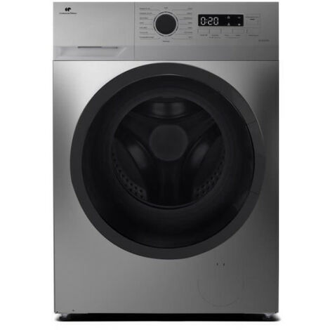 Lave-linge hublot CONTINENTAL EDISON CELL914ISS - 9 kg - Largeur 59,5 cm - Classe A - 1400 trs - moteur induction -Silver (1/5)