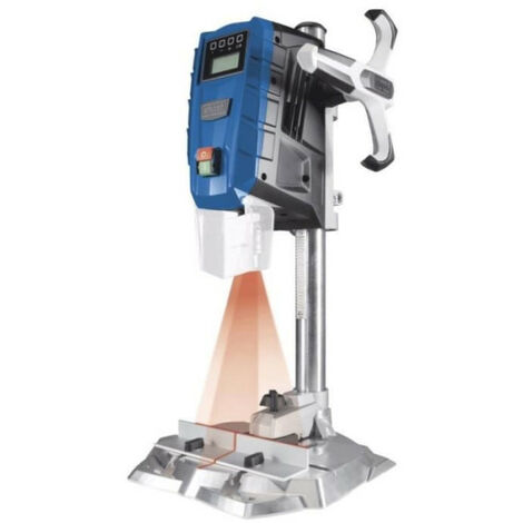 Scheppach – Perceuse à colonne 710W – Capacité de perçage 13mm – Afficheur digital pour réglage précis – Étau à serrage rapide