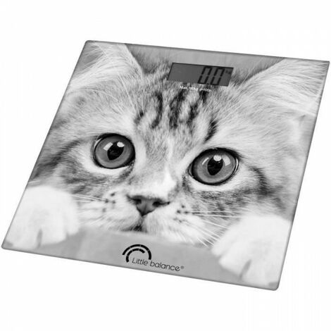 Balance - Pese Personne Pese personne électronique LITTLE BALANCE - design The Cat - 180kg 100g