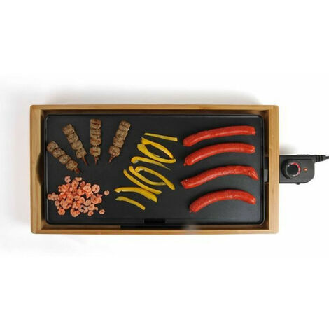 plancha grill bambou - Cuisson