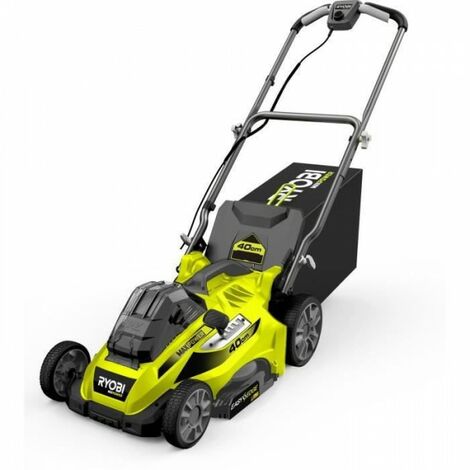Ryobi – Tondeuse thermique 36V MAXPOWER – Traction sur demande Power Assist™ – Ø coupe 40 cm – Bac 50L pour ramassage et mulching – Hauteur de coupe 20-70 mm