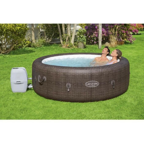 Spa Gonflable Lay Z St Moritz Bestway 5 7 Places Rond