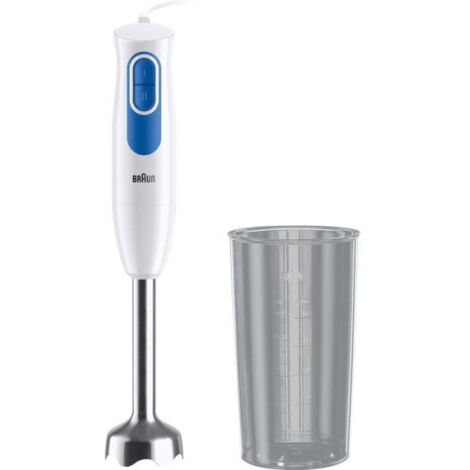 Mixeur Electrique Pied BRAUN MQ20.001M - Moteur 600 W - 2 vitesses - Systeme EasyTwist (1/3)
