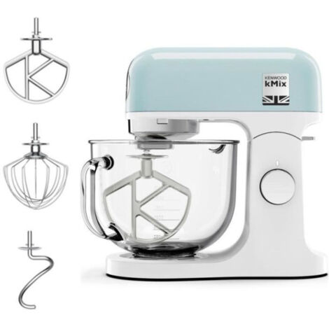 Robot  pâtissier multifonction KENWOOD KMX754PB - Moteur professionnel 1000W - 2 sorties pour accessoires - Bol en verre 5L avec