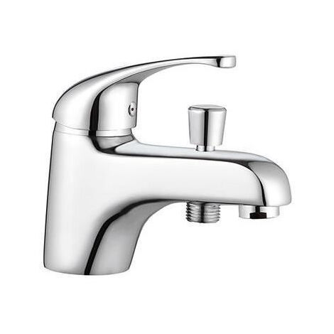Mitigeur bain douche ROUSSEAU CARDIFF monotrou chromé - Economie d'eau - Finition brillante (1/2)