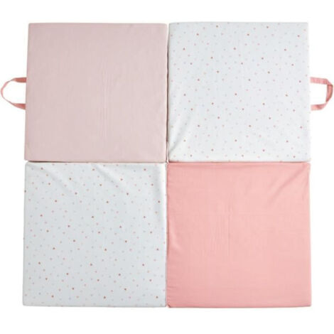 Tapis d'éveil Malin TINEO MON CoeUR 3en1 - Tapis évolutif multifonction - 120x120x5 cm