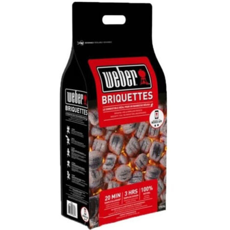Sac de 8kg de briquettes - WEBER - 17591