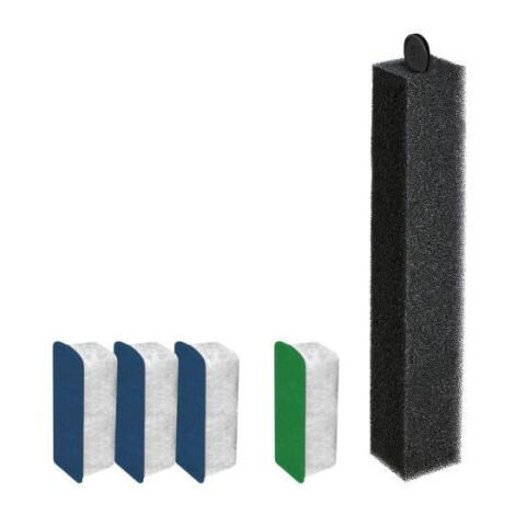 CIANO, Aquarium Consommables - Cartouches de Filtration de Rechange pour Filtre d'Aquarium- Pack 3 mois, Taille L - Eau Cristall (1/5)
