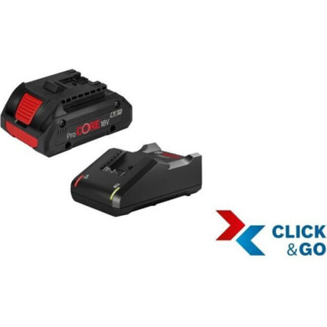 Set batterie Bosch Professional ProCORE 18V 4,0Ah + Chargeur GAL 18V-40 - 1600A01U7U (1/2)