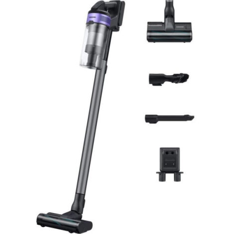 Samsung – Aspirateur balai 200AW – Autonomie 60 min – Station de chargement 2-en-1 – Moteur Digital Inverter pour aspiration puissante