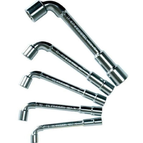 Facom – Coffret de 5 clés à pipe métalliques 8 10 11 13 17 mm