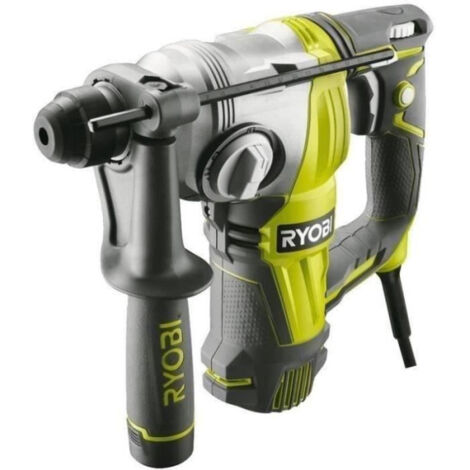 RYOBI - Perforateur burineur SDS+ 800 W 4 modes - 3,0 Joules Epta + coffret, butée, poignée 360° & foret SDS+ 6 mm - RSDS800- (1/5)