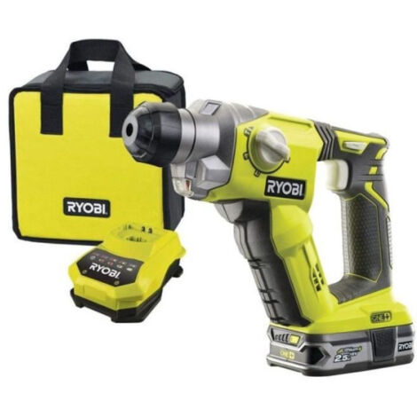 Marteau perforateur 4 modes sans fil 18V Ryobi