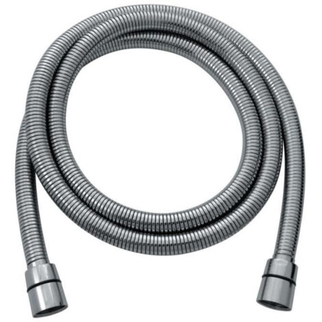 Flexible de douche - ROUSSEAU - double agrafage en inox chromé - extensible 1,5 a 1,85m - garantie 5 ans (1/2)