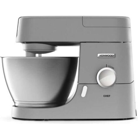 Robot pâtissier Chef KENWOOD KVC3100S - Bol Inox 4,6 L - Pétrin, fouet et batteur inclus - 1000 W