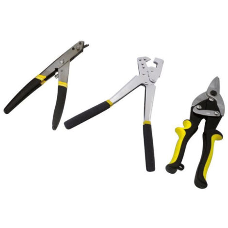 Kit de pince du plaquiste - FARTOOLS - cisaille - grignoteuse - sertisseuse (1/3)