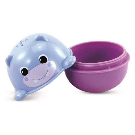 Coffret De Bain VTech Empilo Rigol’Eau – 13 Jouets – Dès 12 Mois – Animaux Verseurs + éléphant + Bateaux