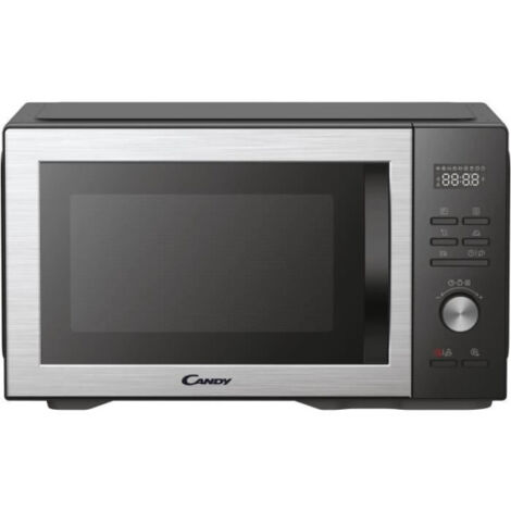 Micro-ondes Combi Candy Essenza CMCA29EDLB 1000W 29L Digital Noir -Combiné a chaleur tournante- 5 Niveaux de Puissance -10 Menu