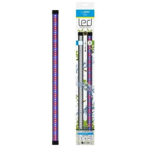 Ciano – Rampe LED horticole 60cm – Couleur lumière 6500K – Convertisseur Aqua 60/80 – Rouge et bleu – Eclairage professionnel