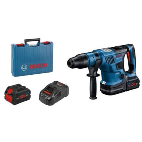 Perforateur SDS-Max Bosch Professional Biturbo 18V-36C GBH + 7J + 2 batteries Procore 5,5Ah + chargeur + Coffret - 0611915003 (1/5)