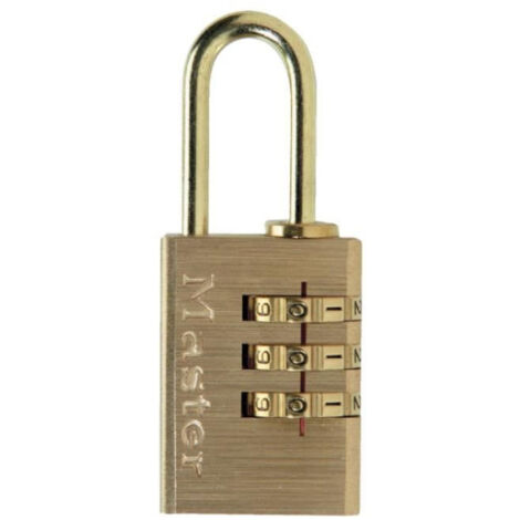 Cadenas en aluminium d'une largeur MASTERLOCK 40 mm avec combinaison