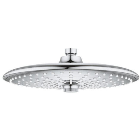 GROHE - Douche de tete Vitalio Joy 260 - 3 jets - chromé - raccords filetés 1/2 - économie d'eau (1/5)