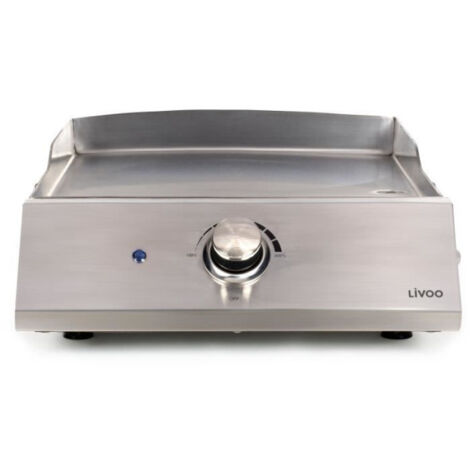 Plancha électrique - LIVOO - DOC292 - 1 bruleur - Inox (1/5)