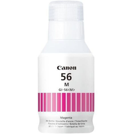 Bouteille d'encre - CANON - GI-56BK - Magenta - Compatibilité MAXIFY GX - (4431C001) (1/5)