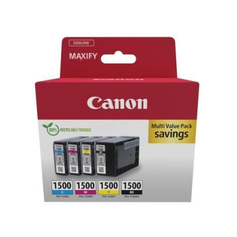 Multipack Cartouches D Encre Canon Pgi Noir Cyan Magenta Jaune