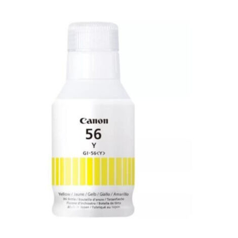 Bouteille d'encre - CANON - GI-56BK - Jaune - Compatibilité MAXIFY GX - (4432C001) (1/5)