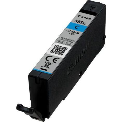 CANON Cartouche d'encre CLI-581C XL grande capacité Cyan (CLI581XL)